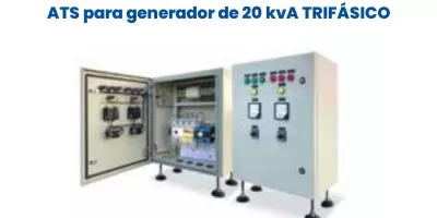 ATS para Generador de 20 kva - GoPower · Herramientas y Maquinas Industriales