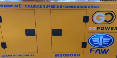 Generador diésel 20 kvA - GoPower · Herramientas y Maquinas Industriales