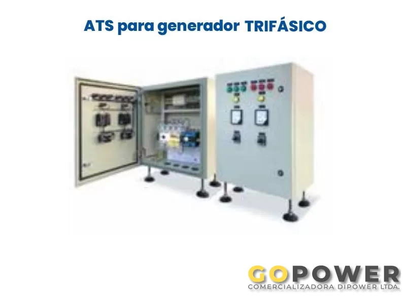 ATS para equipo GS88CKC 80kva TRI - GoPower · Herramientas y Maquinas Industriales