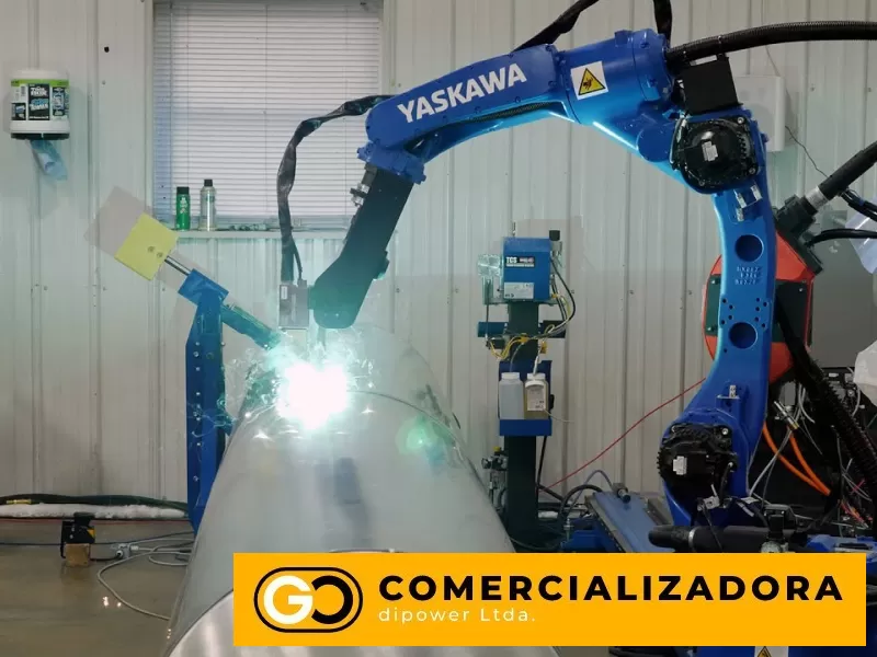 Brazo Robótico carga 25Kg longitud 1730