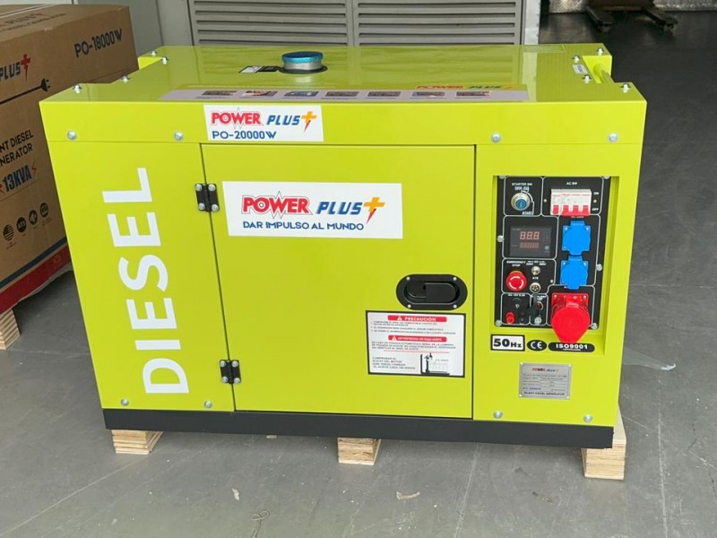 Generador electrico 15kva monofásico trifásico con ATS incluido